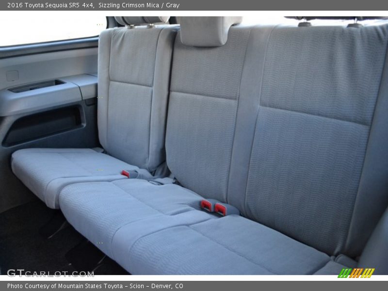 Sizzling Crimson Mica / Gray 2016 Toyota Sequoia SR5 4x4