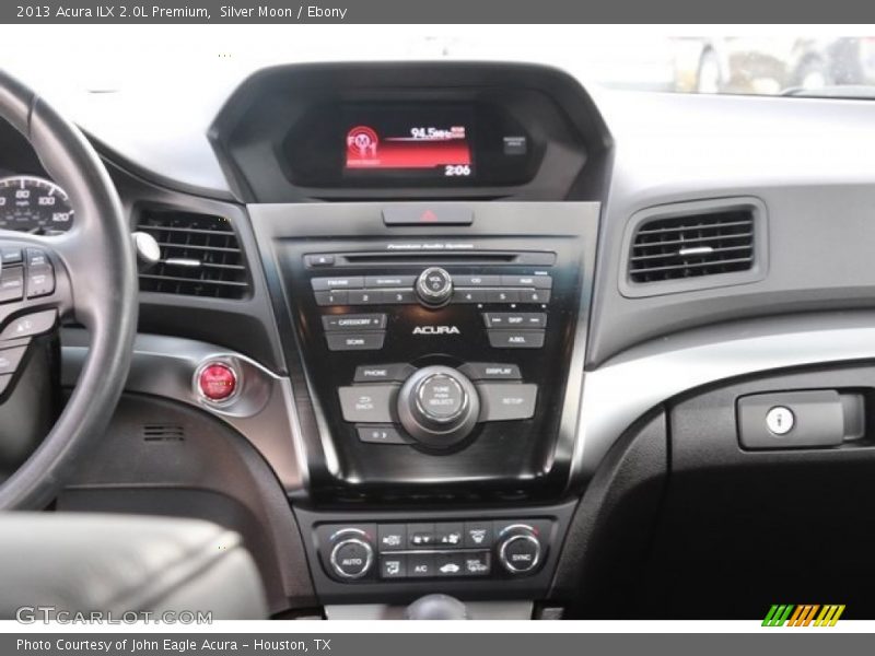 Silver Moon / Ebony 2013 Acura ILX 2.0L Premium