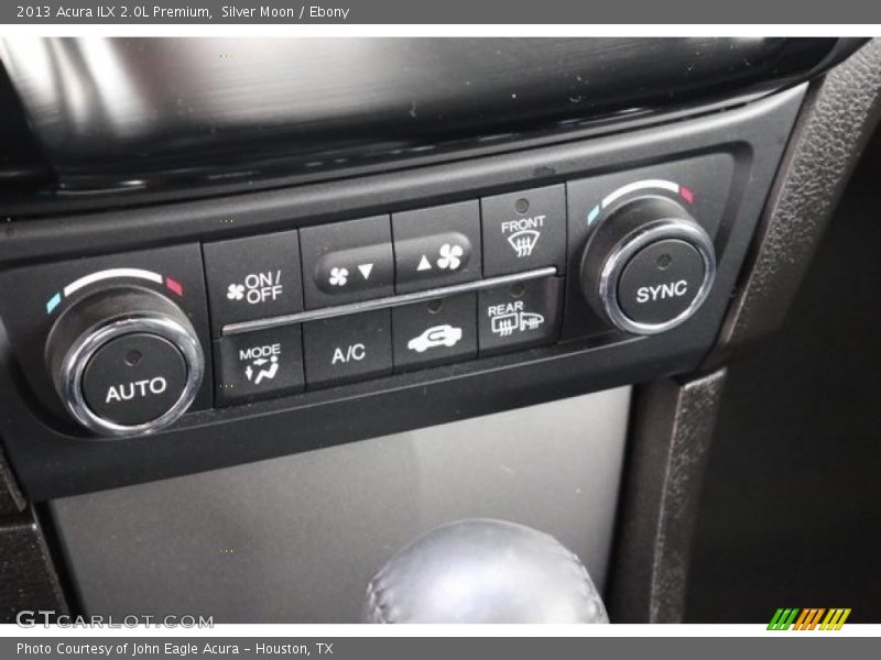 Silver Moon / Ebony 2013 Acura ILX 2.0L Premium