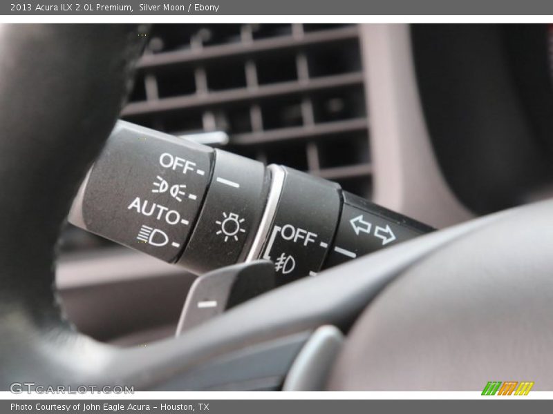 Silver Moon / Ebony 2013 Acura ILX 2.0L Premium