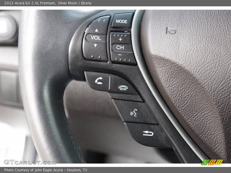 Silver Moon / Ebony 2013 Acura ILX 2.0L Premium