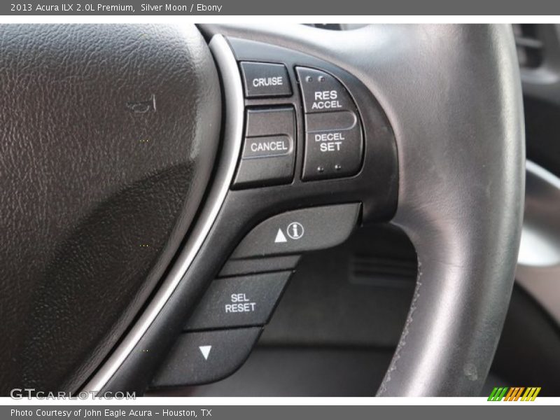 Silver Moon / Ebony 2013 Acura ILX 2.0L Premium