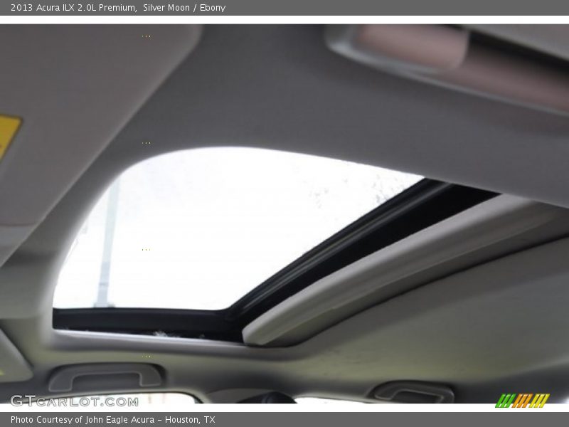 Silver Moon / Ebony 2013 Acura ILX 2.0L Premium