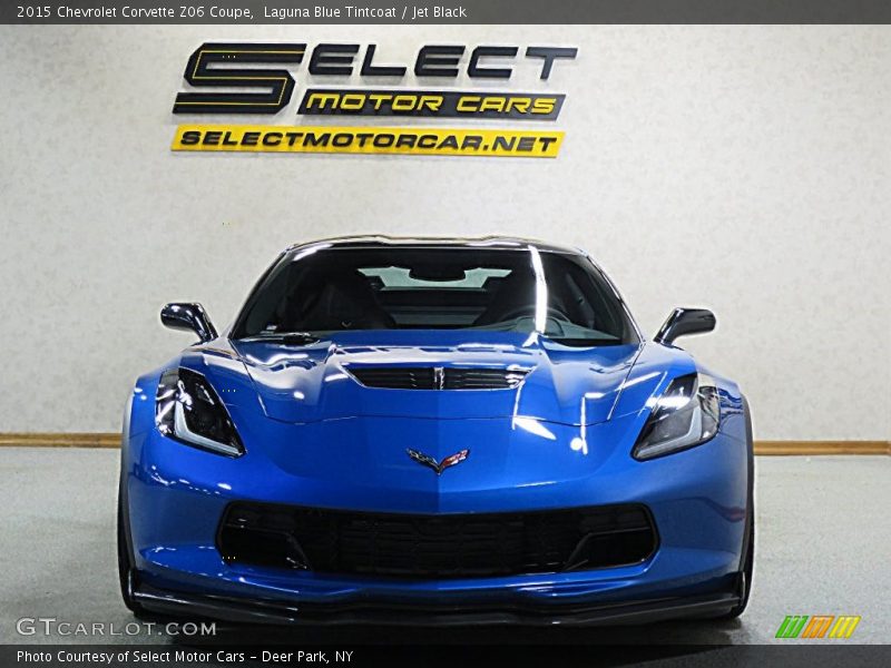 Laguna Blue Tintcoat / Jet Black 2015 Chevrolet Corvette Z06 Coupe