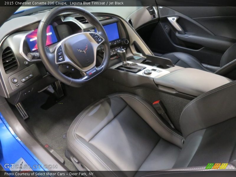 Jet Black Interior - 2015 Corvette Z06 Coupe 