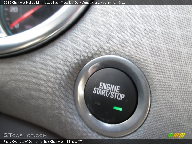 Mosaic Black Metallic / Dark Atmosphere/Medium Ash Gray 2016 Chevrolet Malibu LT