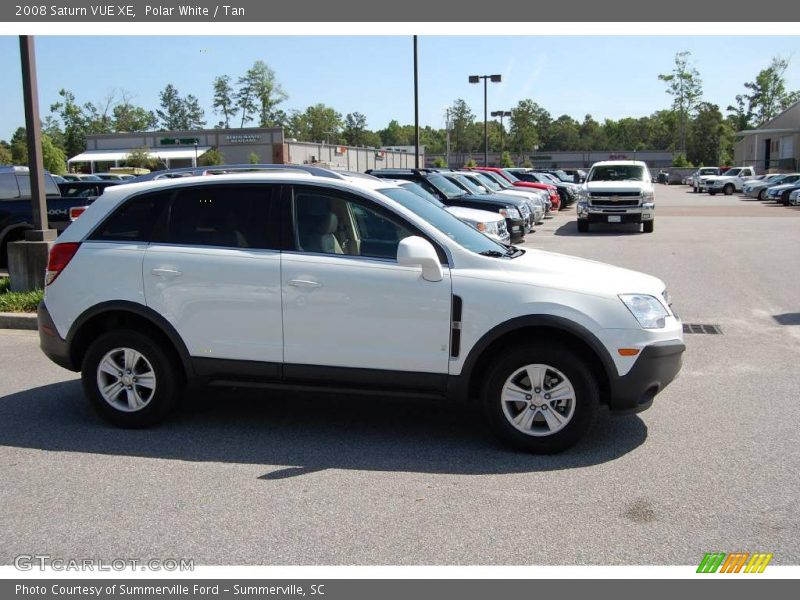 Polar White / Tan 2008 Saturn VUE XE