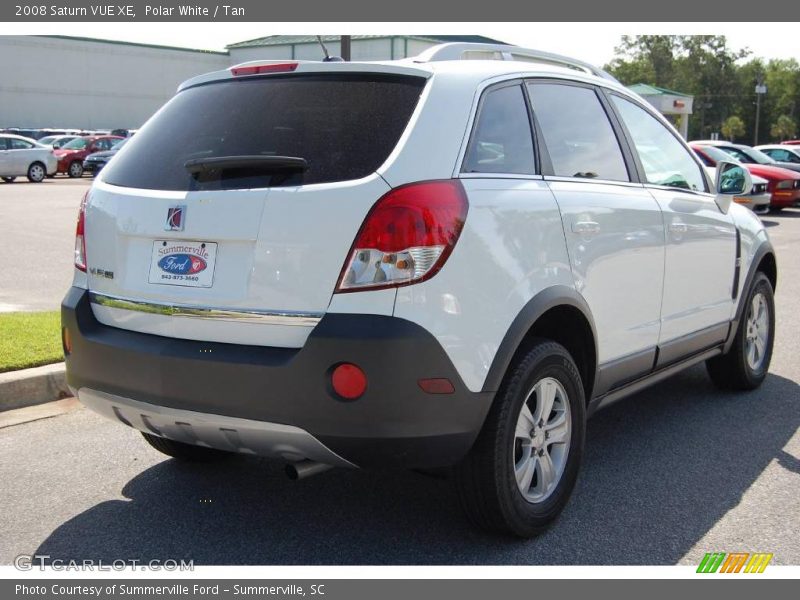 Polar White / Tan 2008 Saturn VUE XE