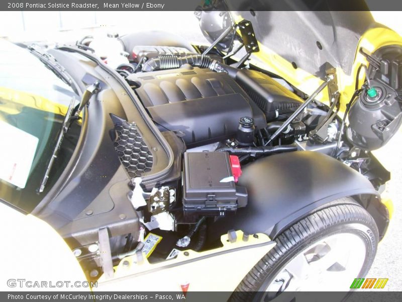 Mean Yellow / Ebony 2008 Pontiac Solstice Roadster