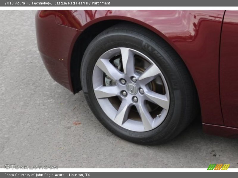 Basque Red Pearl II / Parchment 2013 Acura TL Technology