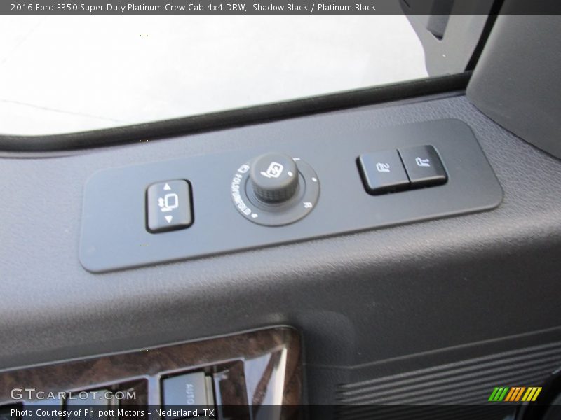 Shadow Black / Platinum Black 2016 Ford F350 Super Duty Platinum Crew Cab 4x4 DRW