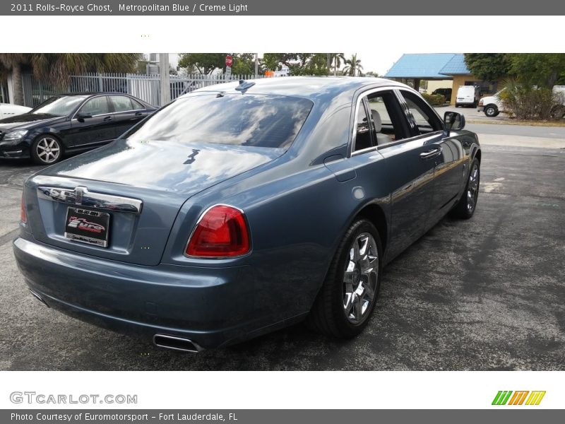 Metropolitan Blue / Creme Light 2011 Rolls-Royce Ghost