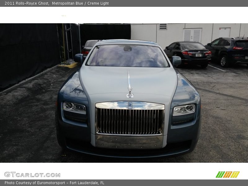 Metropolitan Blue / Creme Light 2011 Rolls-Royce Ghost