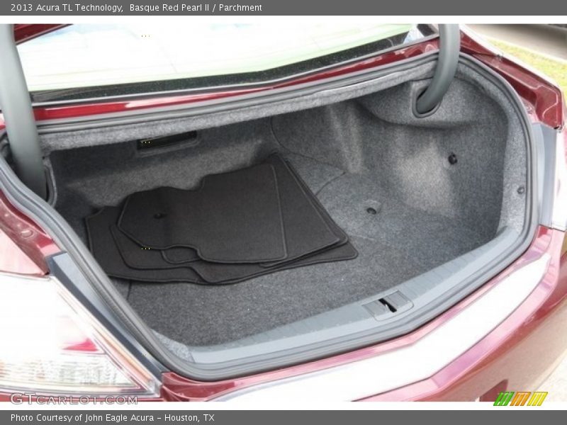 Basque Red Pearl II / Parchment 2013 Acura TL Technology