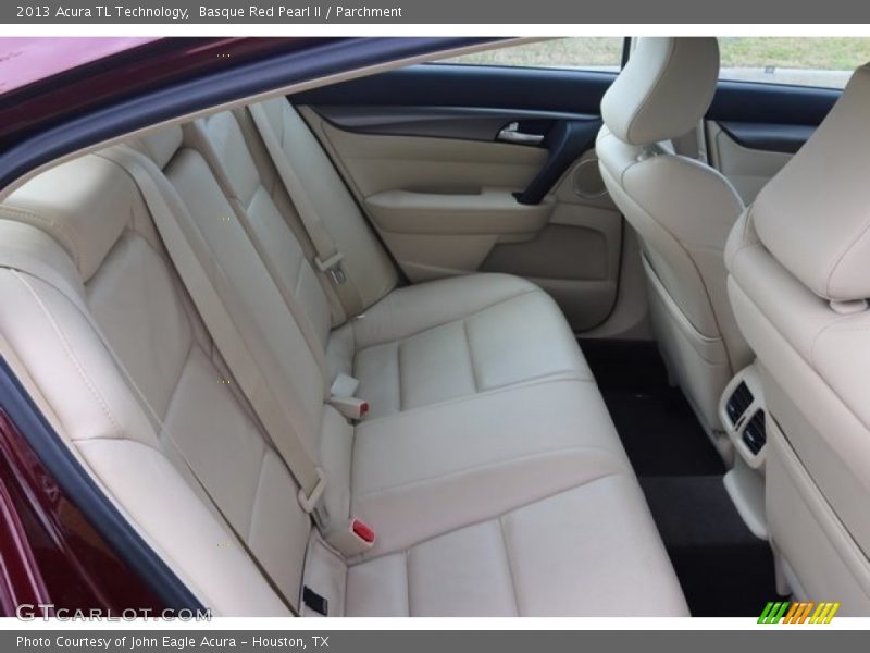 Basque Red Pearl II / Parchment 2013 Acura TL Technology