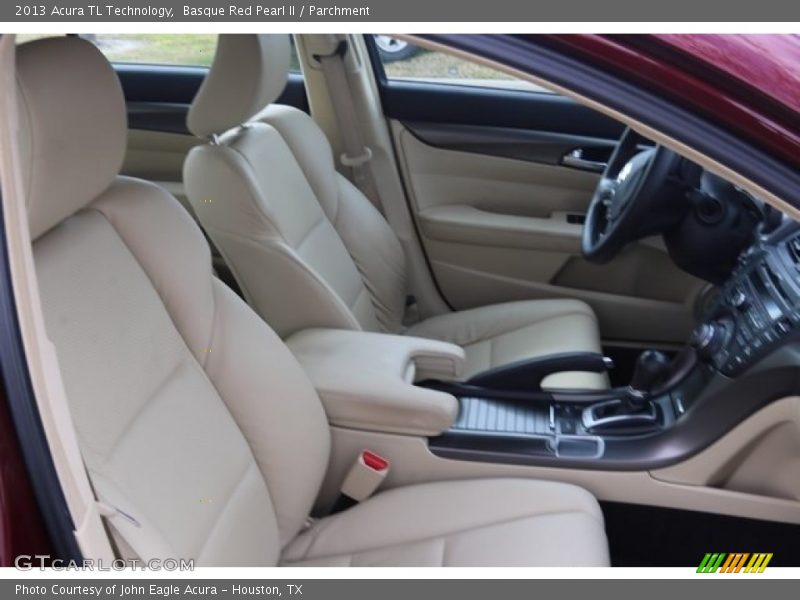 Basque Red Pearl II / Parchment 2013 Acura TL Technology