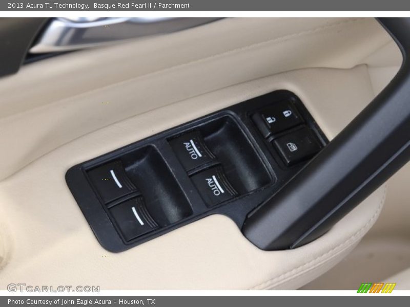 Basque Red Pearl II / Parchment 2013 Acura TL Technology