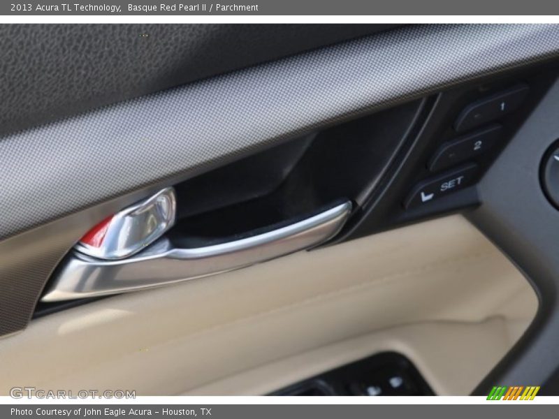 Basque Red Pearl II / Parchment 2013 Acura TL Technology