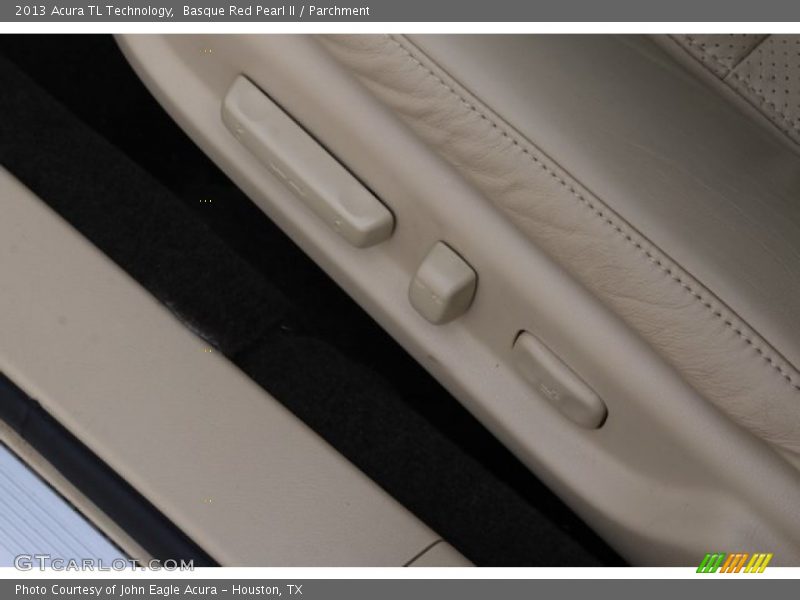 Basque Red Pearl II / Parchment 2013 Acura TL Technology