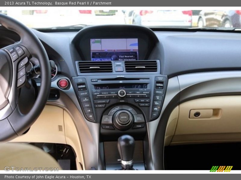 Basque Red Pearl II / Parchment 2013 Acura TL Technology