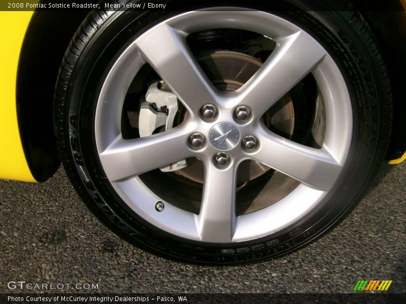 Mean Yellow / Ebony 2008 Pontiac Solstice Roadster