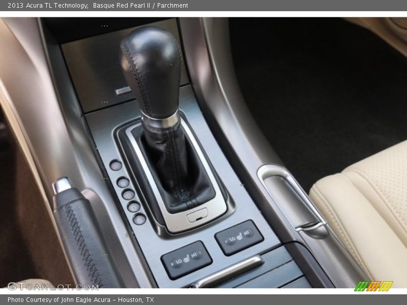 Basque Red Pearl II / Parchment 2013 Acura TL Technology