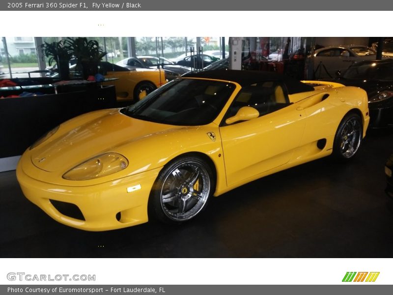 Fly Yellow / Black 2005 Ferrari 360 Spider F1