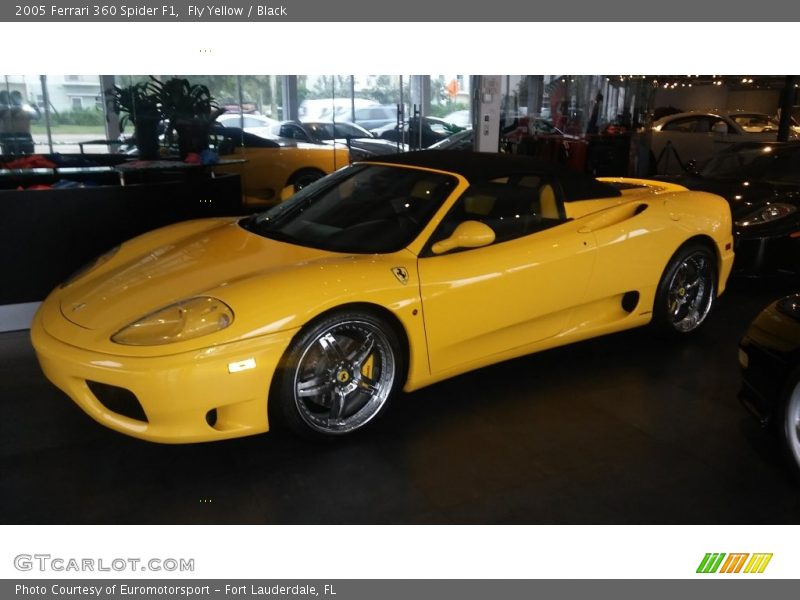 Fly Yellow / Black 2005 Ferrari 360 Spider F1