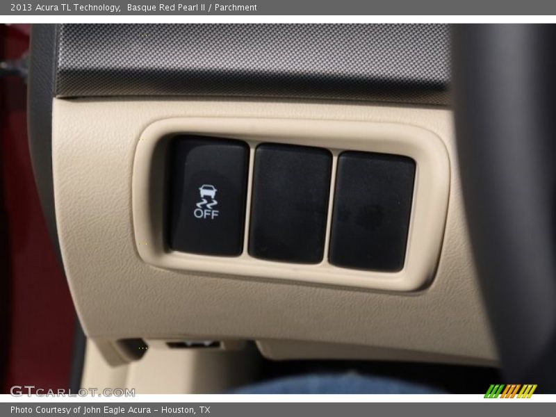 Basque Red Pearl II / Parchment 2013 Acura TL Technology
