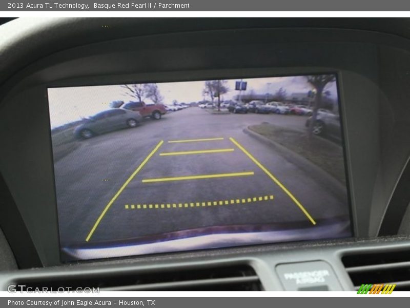 Basque Red Pearl II / Parchment 2013 Acura TL Technology