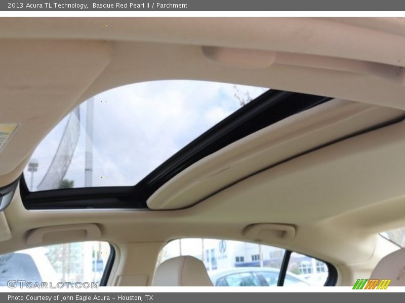 Basque Red Pearl II / Parchment 2013 Acura TL Technology