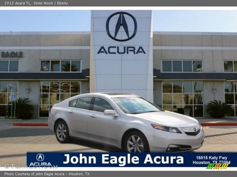 Silver Moon / Ebony 2013 Acura TL