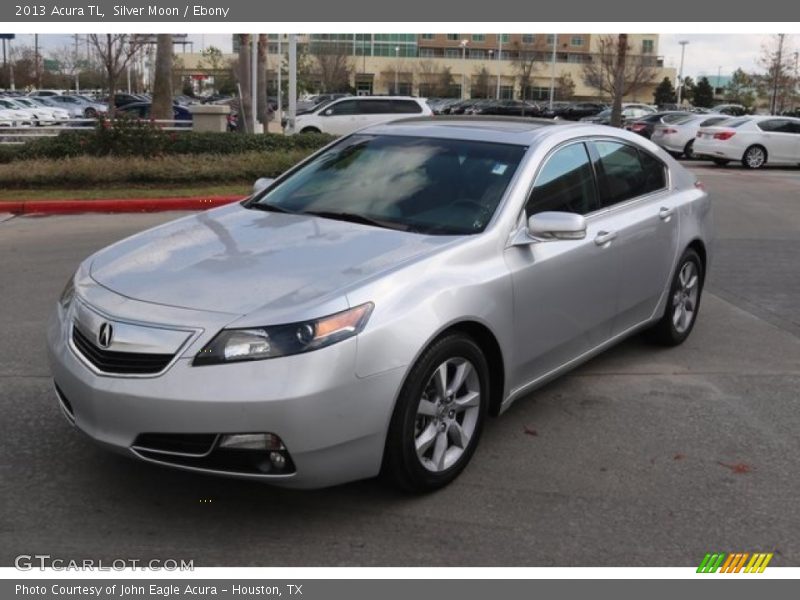 Silver Moon / Ebony 2013 Acura TL
