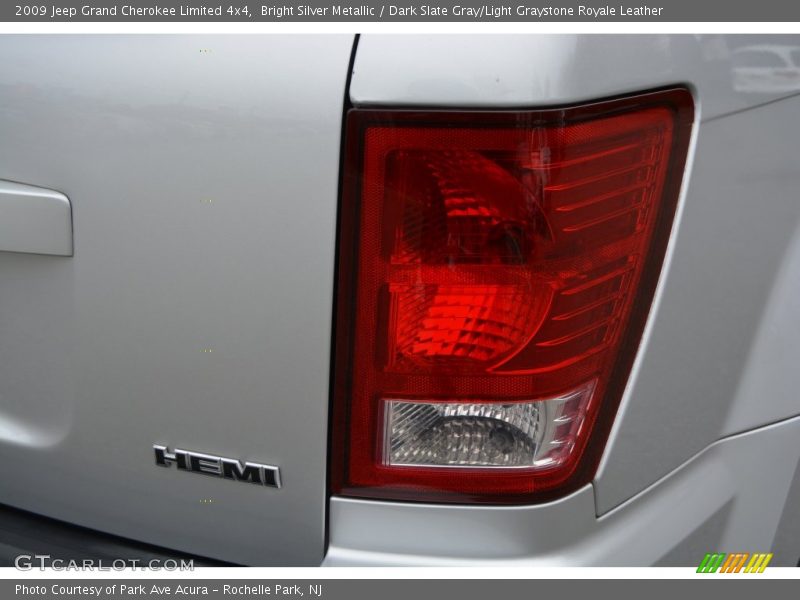 Bright Silver Metallic / Dark Slate Gray/Light Graystone Royale Leather 2009 Jeep Grand Cherokee Limited 4x4