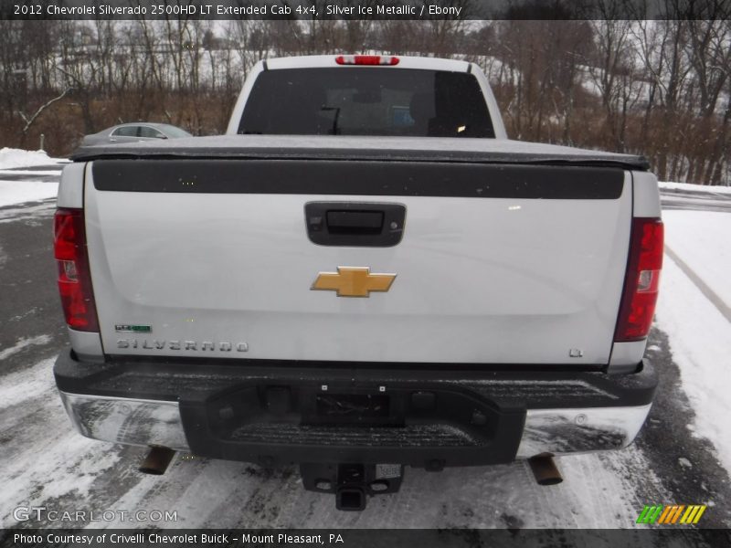 Silver Ice Metallic / Ebony 2012 Chevrolet Silverado 2500HD LT Extended Cab 4x4