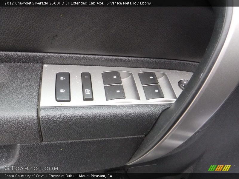 Silver Ice Metallic / Ebony 2012 Chevrolet Silverado 2500HD LT Extended Cab 4x4