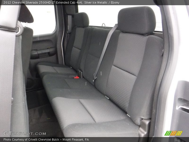 Silver Ice Metallic / Ebony 2012 Chevrolet Silverado 2500HD LT Extended Cab 4x4
