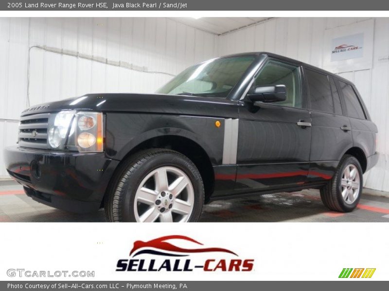 Java Black Pearl / Sand/Jet 2005 Land Rover Range Rover HSE