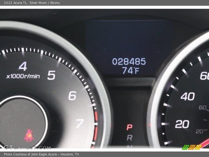 Silver Moon / Ebony 2013 Acura TL