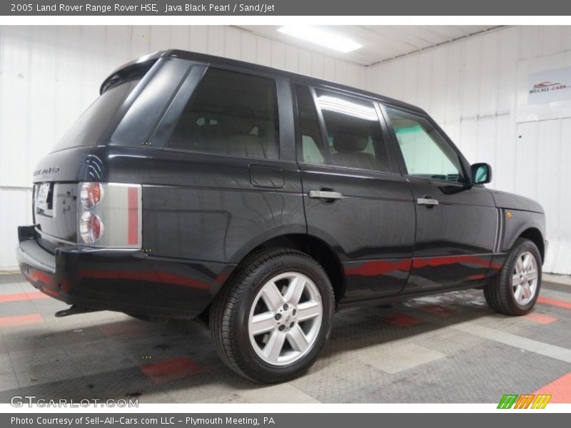 Java Black Pearl / Sand/Jet 2005 Land Rover Range Rover HSE