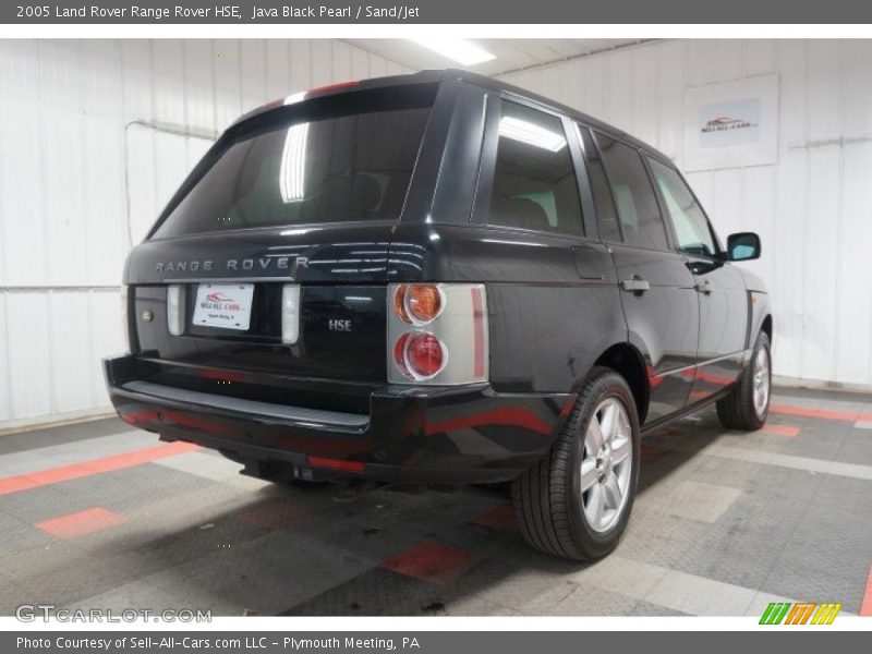 Java Black Pearl / Sand/Jet 2005 Land Rover Range Rover HSE