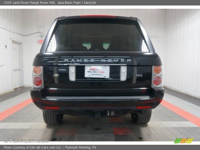 Java Black Pearl / Sand/Jet 2005 Land Rover Range Rover HSE