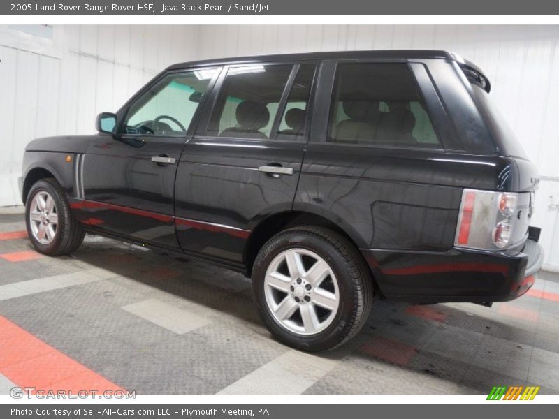 Java Black Pearl / Sand/Jet 2005 Land Rover Range Rover HSE