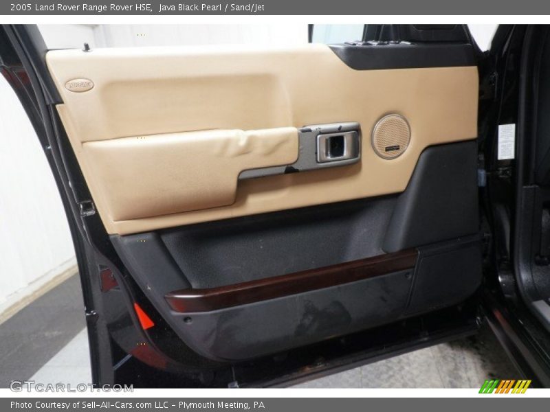 Java Black Pearl / Sand/Jet 2005 Land Rover Range Rover HSE
