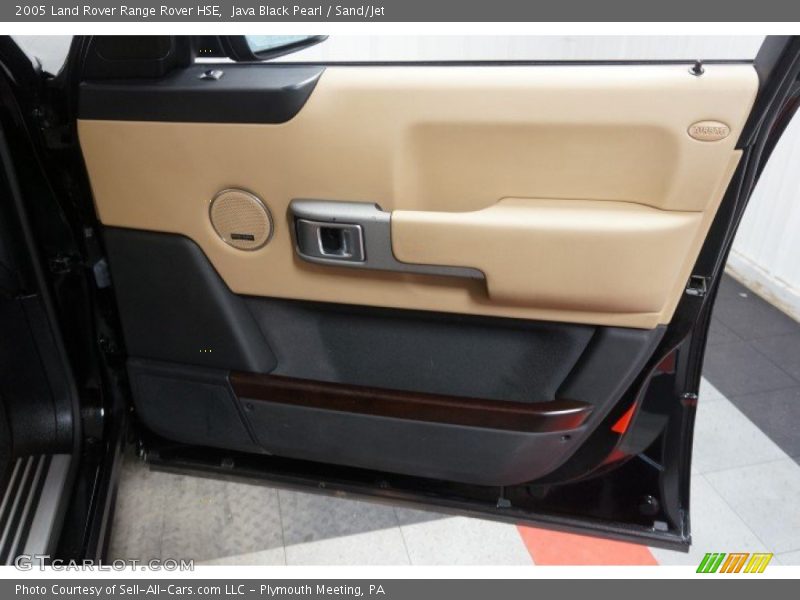 Java Black Pearl / Sand/Jet 2005 Land Rover Range Rover HSE