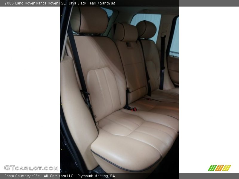 Java Black Pearl / Sand/Jet 2005 Land Rover Range Rover HSE