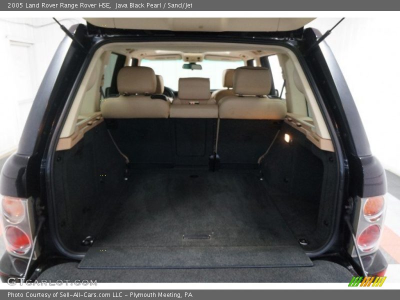 Java Black Pearl / Sand/Jet 2005 Land Rover Range Rover HSE