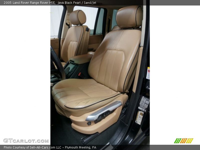 Java Black Pearl / Sand/Jet 2005 Land Rover Range Rover HSE