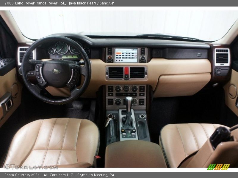 Java Black Pearl / Sand/Jet 2005 Land Rover Range Rover HSE