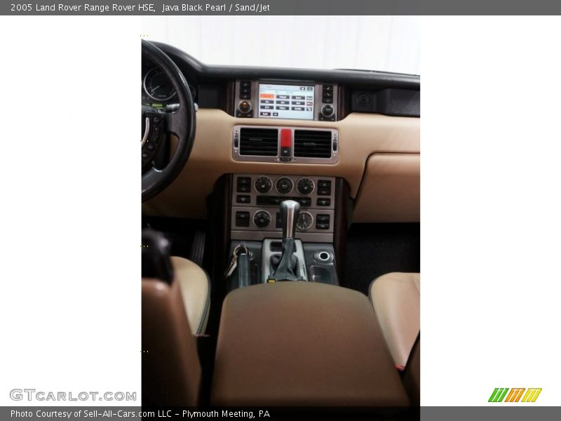Java Black Pearl / Sand/Jet 2005 Land Rover Range Rover HSE